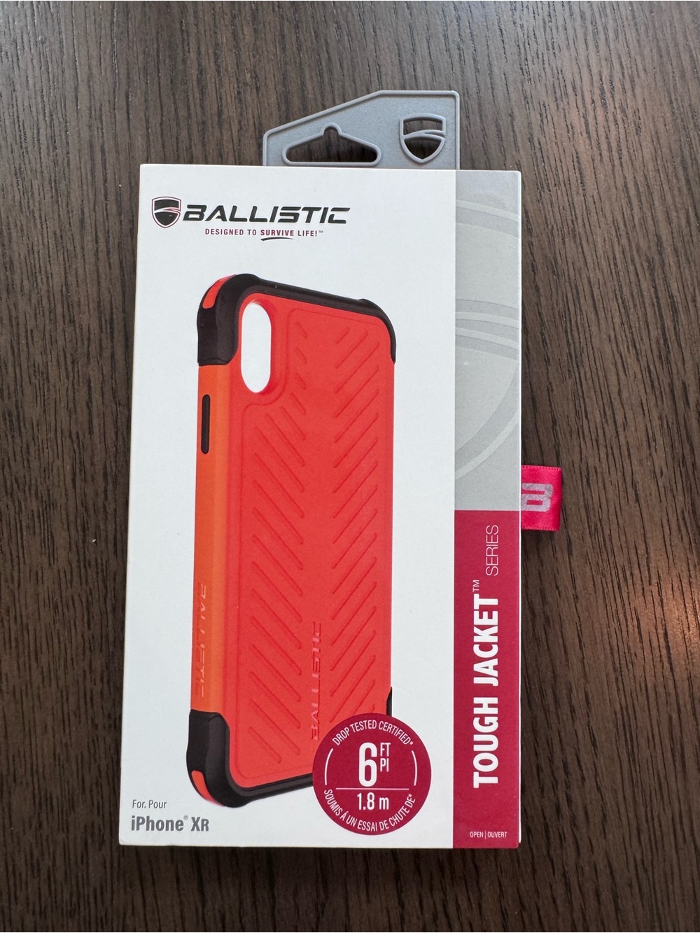 iPhone XR Ballistic Tough Jacket Series iPhone XR Case - Orange - BRAND NEW
